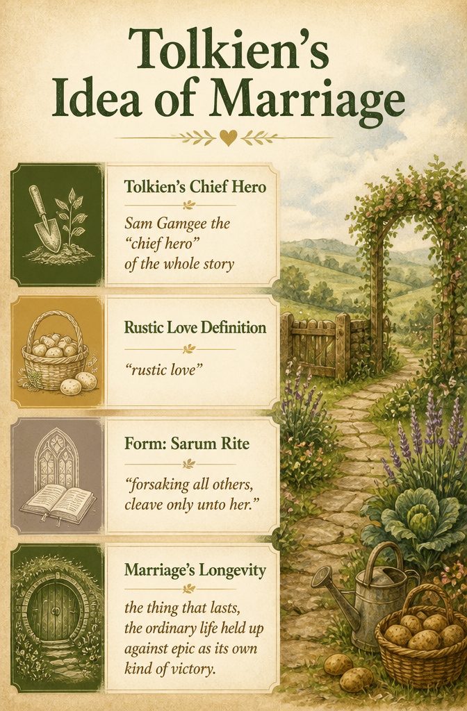 An illustration of Tolkien's ideas about marriage and love.