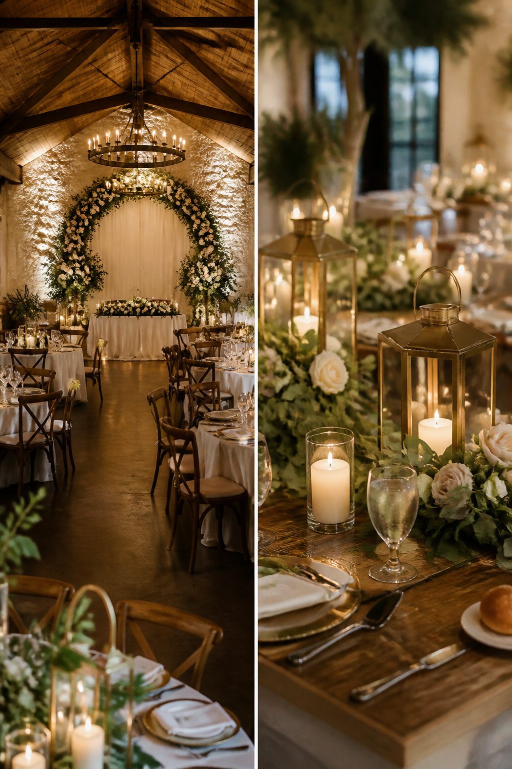 9 Wedding Ceremony Decoration Ideas: From Arch to Exit 9 Ceremony arch and flowers set up at a wedding reception.