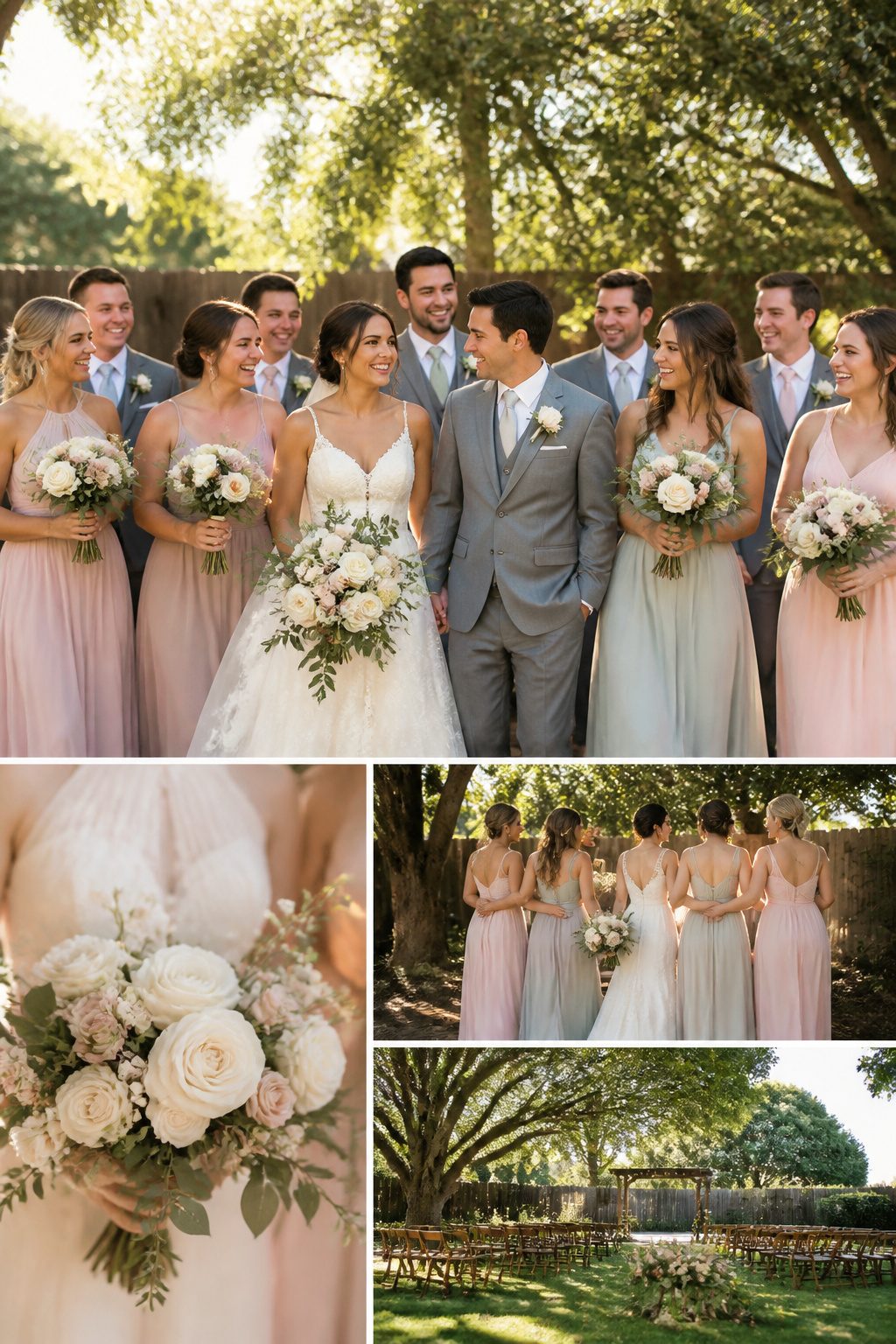 20 Wedding Photos Ideas for 2026 12 Wedding party posing for group photos.