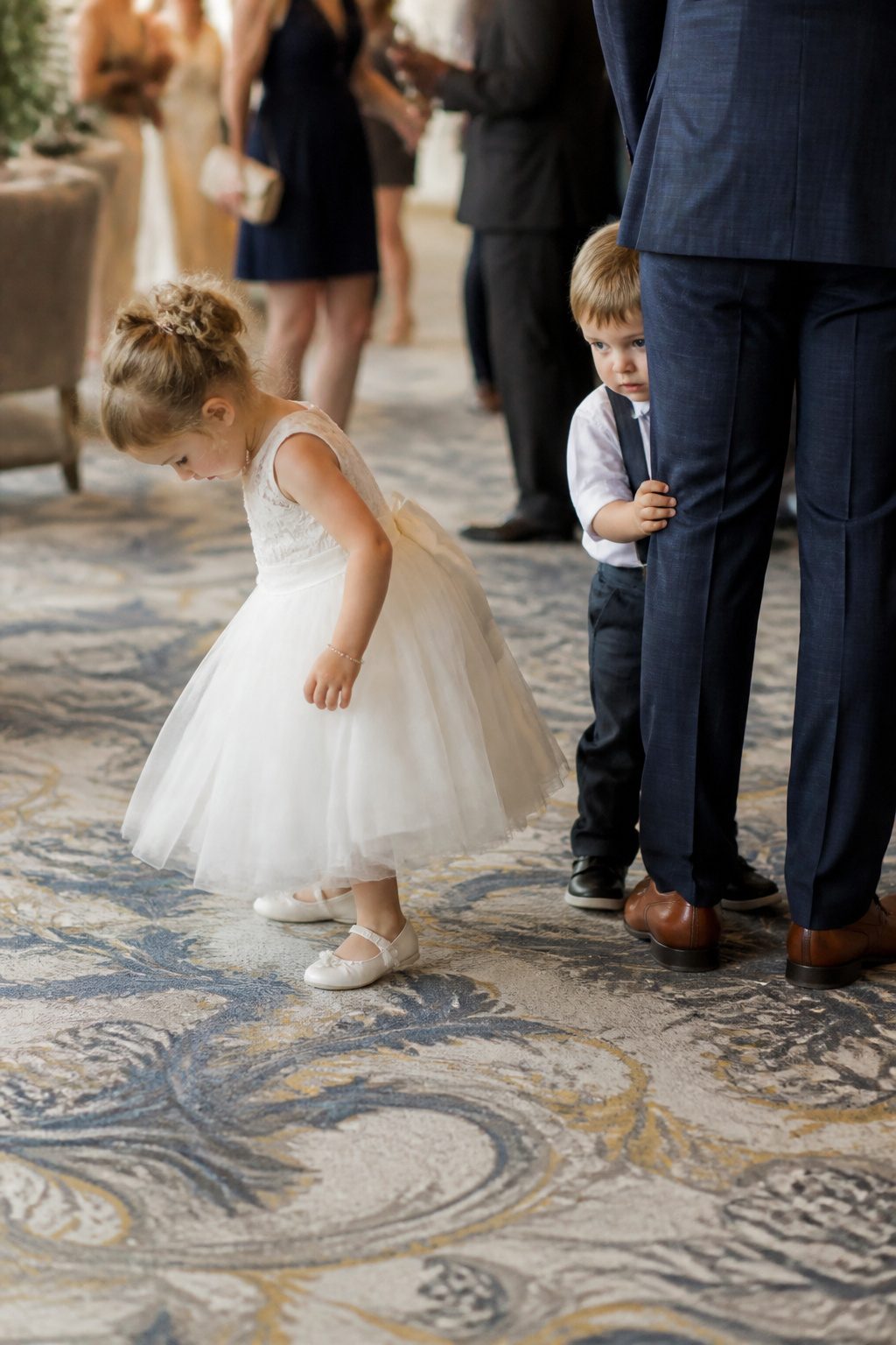 20 Wedding Photos Ideas for 2026 13 Flower girl and ring bearer at a wedding.